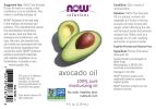 ESSENTIAL OILS NOW by NOW Essential Oils AVOCADO OIL 100% PURE MOISTURIZING OIL 4 OZ