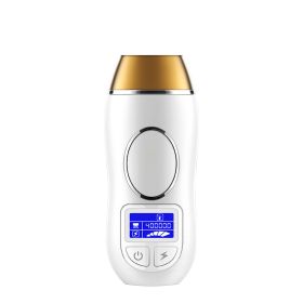 Home Painless IPL Laser Hair Removal Instrument (Option: Gold blue screen-UK)